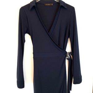 The Limited Ladies Navy Wrap Dress